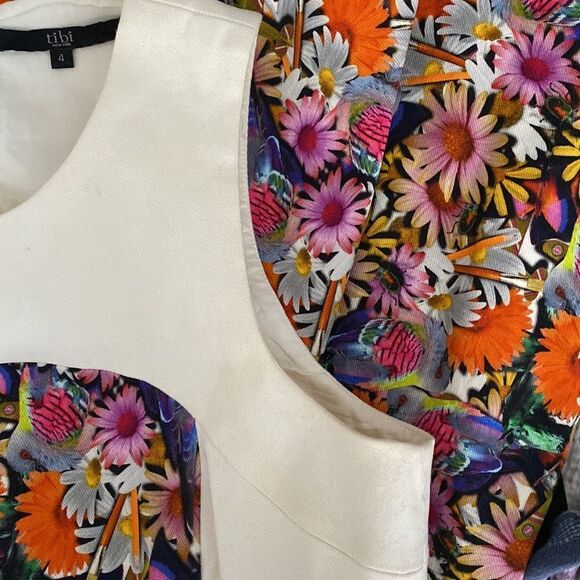 💙 Tibi “I Spy” fit-and-flare dress - Picture 4 of 8